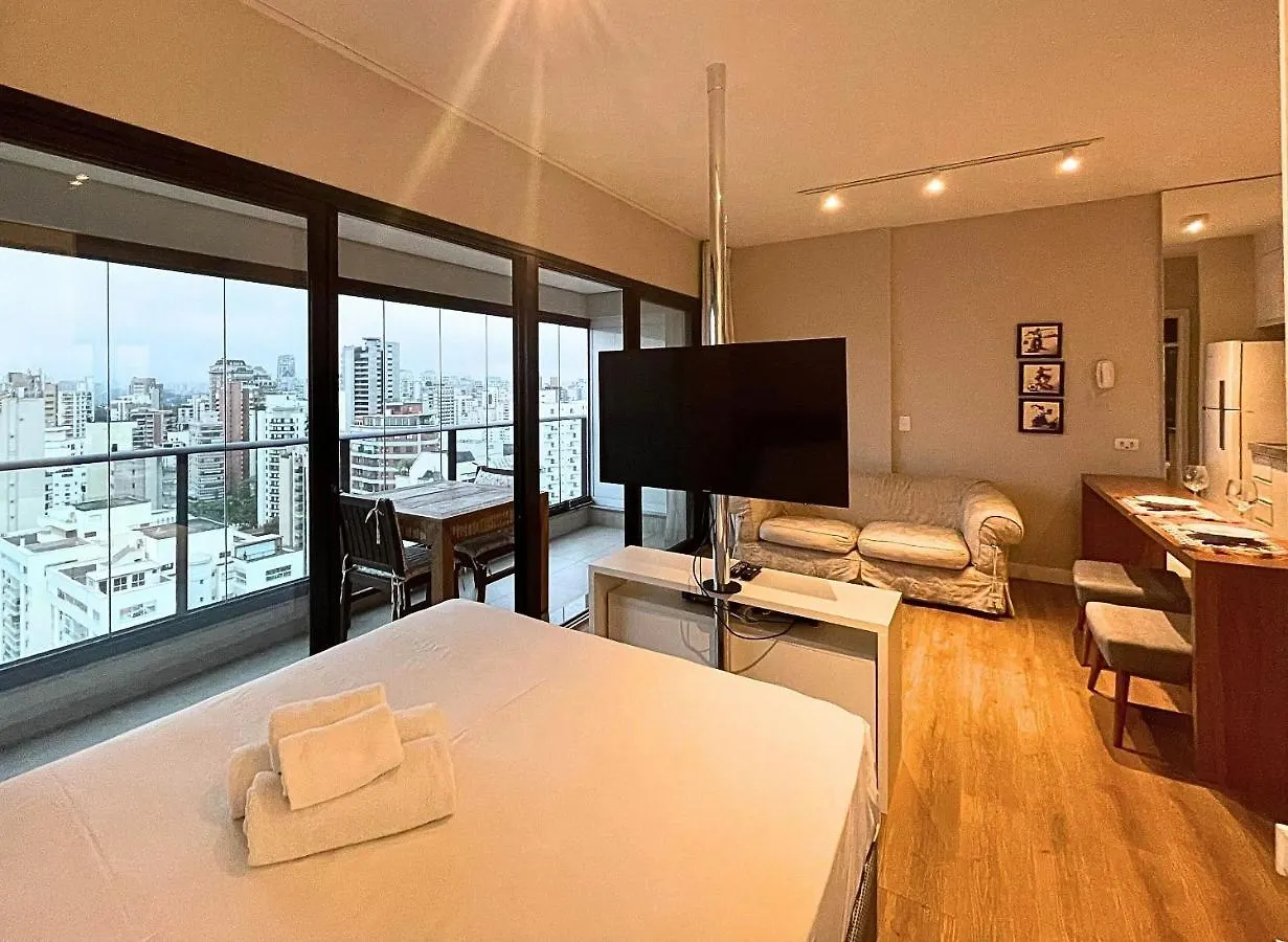 Apartment Helbor Nun Vila Nova - Studios Por Temporada Sao Paulo