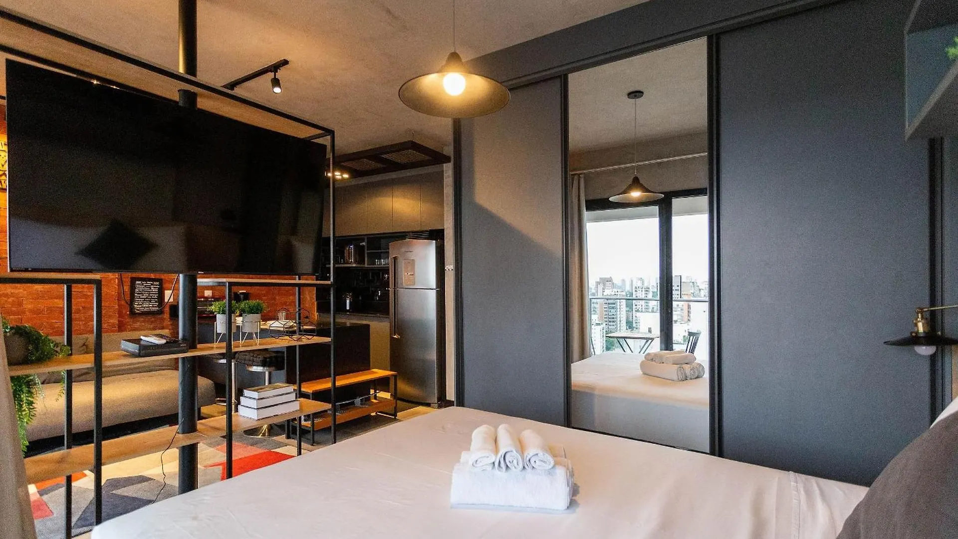Helbor Nun Vila Nova - Studios Por Temporada São Paulo Apartment